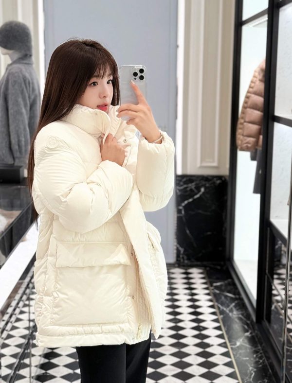 Moncler Vouglans Hooded Parka Down Jacket- White (6) Moncler Vouglans Hooded Parka Down Jacket- White