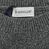 Moncler Wool Cashmere Pocket Sweater- Dark Grey (4) Moncler Wool Cashmere Pocket Sweater- Dark Grey