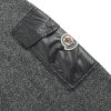 Moncler Wool Cashmere Pocket Sweater- Dark Grey (7) Moncler Wool Cashmere Pocket Sweater- Dark Grey