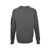 Moncler Wool Cashmere Pocket Sweater- Dark Grey (9) Moncler Wool Cashmere Pocket Sweater- Dark Grey