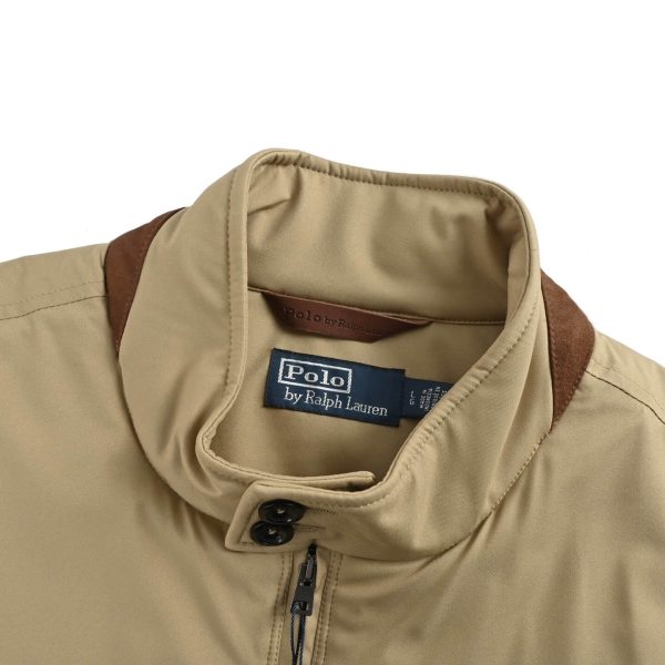 Polo Ralph Lauren Abottson Gabardine Gilet Vest- Beige