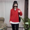 Polo Ralph Lauren Cable-Knit Quarter-Zip Sweater- Red (3) Polo Ralph Lauren Cable-Knit Quarter-Zip Sweater- Red
