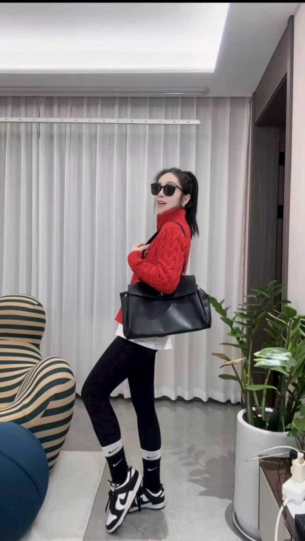 Polo Ralph Lauren Cable-Knit Quarter-Zip Sweater- Red (4) Polo Ralph Lauren Cable-Knit Quarter-Zip Sweater- Red