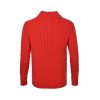 Polo Ralph Lauren Cable-Knit Quarter-Zip Sweater- Red (6) Polo Ralph Lauren Cable-Knit Quarter-Zip Sweater- Red