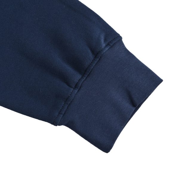 Polo Ralph Lauren Logo Fleece Hoodie- Navy Blue