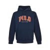 Polo Ralph Lauren Logo Fleece Hoodie- Navy Blue