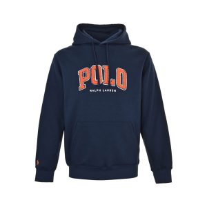 Polo Ralph Lauren Logo Fleece Hoodie- Navy Blue (8) Polo Ralph Lauren Logo Fleece Hoodie- Navy Blue