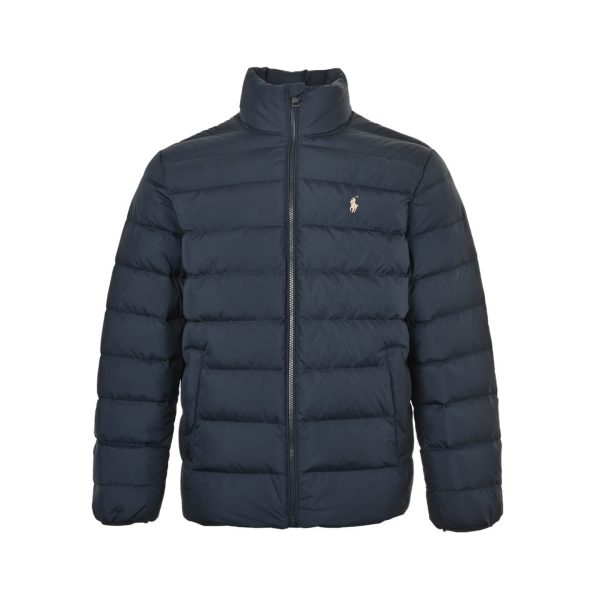 Polo Ralph Lauren Men's Colden Short Puffer Jacket- Navy Blue