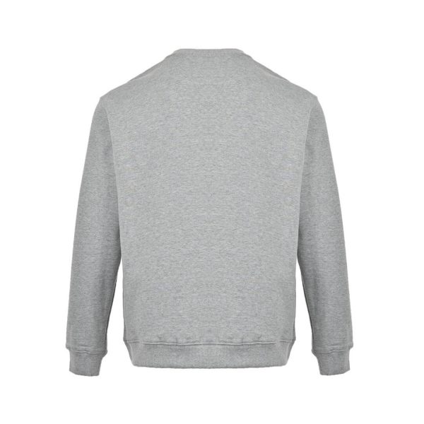 Prada Logo Crew Neck Sweatshirt- Grey
