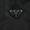 Prada Re-Nylon Triangle Logo Vest- Black