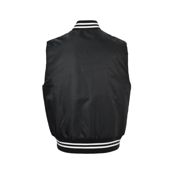 Prada Re-Nylon Triangle Logo Vest- Black