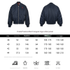 Prada Triangular logo-patch Bomber Jacket- Dark Blue (1) Prada Triangular logo-patch Bomber Jacket- Dark Blue