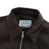 Prada Zipper Pocket Re-Nylon Blouson Jacket- Brown (7) Prada Zipper Pocket Re-Nylon Blouson Jacket- Brown