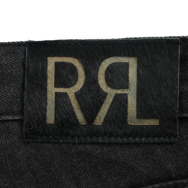 Ralph Lauren Double RL Denim Pants- Black (4) Ralph Lauren Double RL Denim Pants- Black
