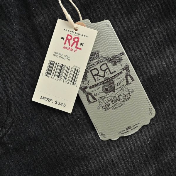 Ralph Lauren Double RL Denim Pants- Black (6) Ralph Lauren Double RL Denim Pants- Black