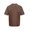 Acne Studios Logo Cotton-Blend Jersey T-Shirt- Brown