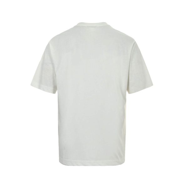Acne Studios Logo Cotton-Blend Jersey T-Shirt- White