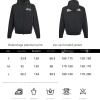 Balenciaga Bal Oversized Zip Hoodie- Black