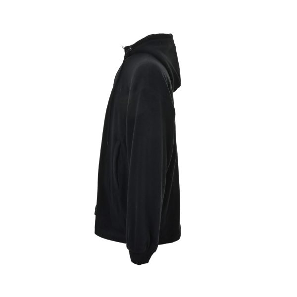 Balenciaga Loop Sports Icon Zip-Up Jacket- Black