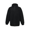 Balenciaga Loop Sports Icon Zip-Up Jacket- Black