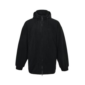 Balenciaga Loop Sports Icon Zip-Up Jacket- Black (8) Balenciaga Loop Sports Icon Zip-Up Jacket- Black