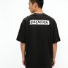 Balenciaga Masking Tape T-shirt- Black