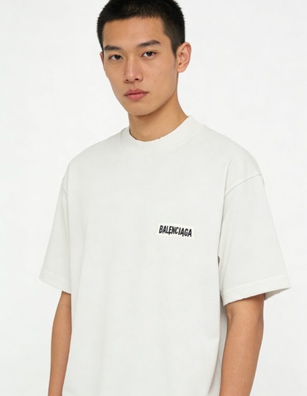 Balenciaga Masking Tape T-shirt- White
