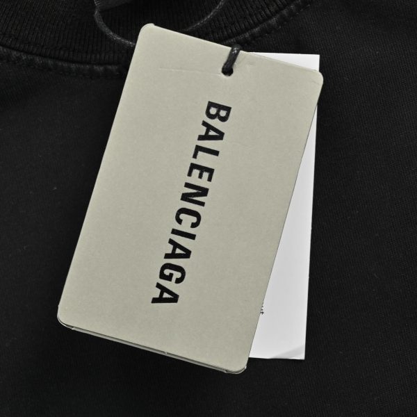 Balenciaga Masking Tape T-shirt- Black