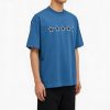 Balenciaga star-print T-shirt- Navy Blue