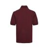 Brunello Cucinelli Embroidered Cotton Polo Shirt- Maroon