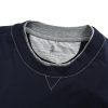 Brunello Cucinelli logo Short Sleeve- Navy Blue