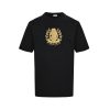 Burberry B Crest Cotton T-shirt- Black