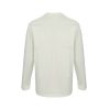 Burberry Check War Horse Embroidery Long-Sleeve T-Shirt- White