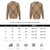 Burberry Check Wool Mohair Blend Sweater- Beige