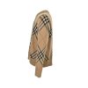 Burberry Check Wool Mohair Blend Sweater- Beige