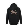 Burberry Cross Stitch EKD Cotton Hoodie- Black