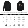 Burberry Cross Stitch EKD Cotton Hoodie- Black