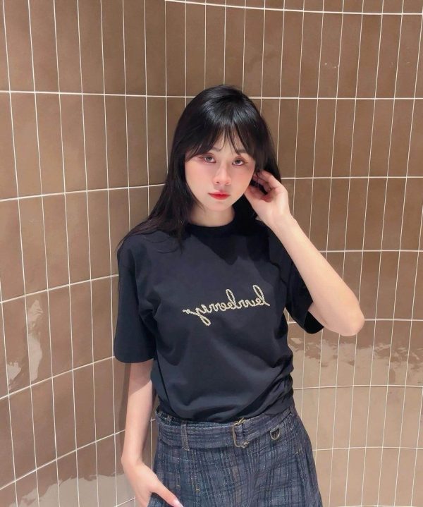 Burberry EKD Cotton T-shirt- Black