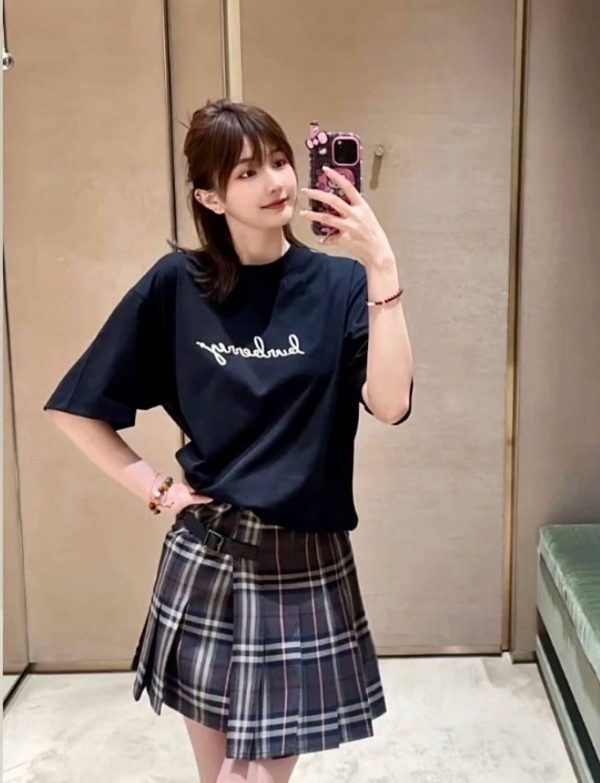 Burberry EKD Cotton T-shirt- Black