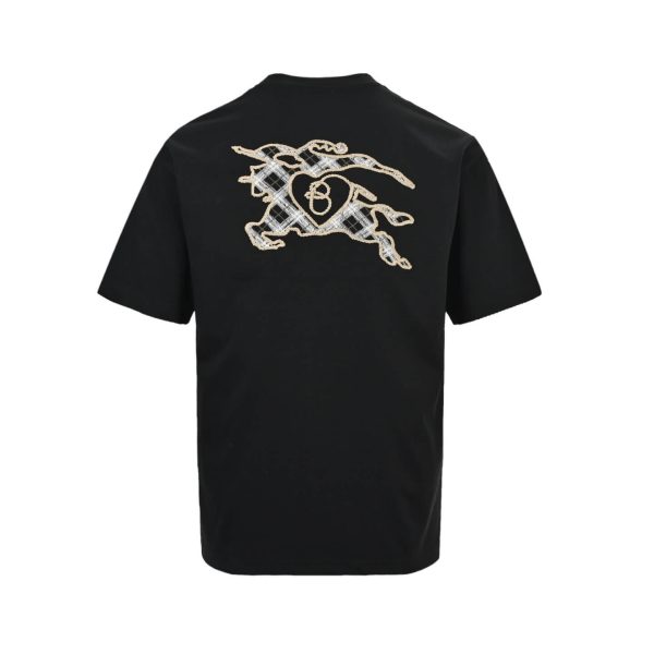 Burberry EKD Cotton T-shirt- Black