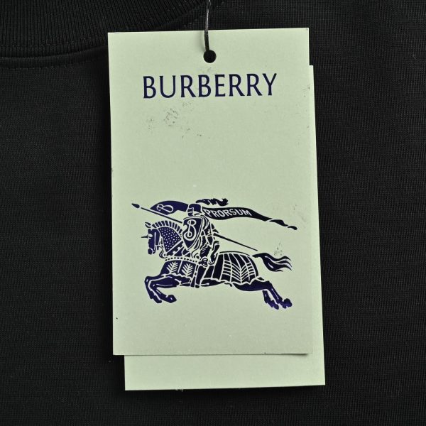 Burberry EKD Cotton T-shirt- Black