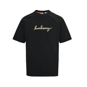 Burberry EKD Cotton T-shirt- Black