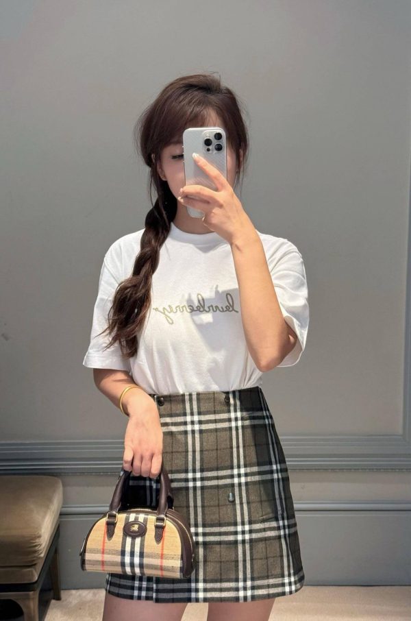 Burberry EKD Cotton T-shirt- White