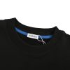 Burberry Embroidered Horse Logo Crew Neck Sweatshirt- Black