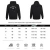 Burberry Gothic Logo Cotton Hoodie- Black