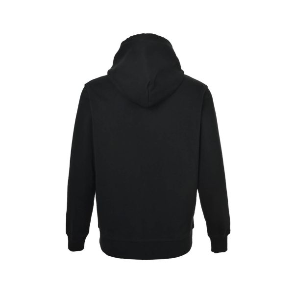 Burberry Gothic Logo Cotton Hoodie- Black