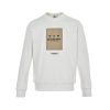 Burberry Patch Label Crew Neck Sweatshirt- White
