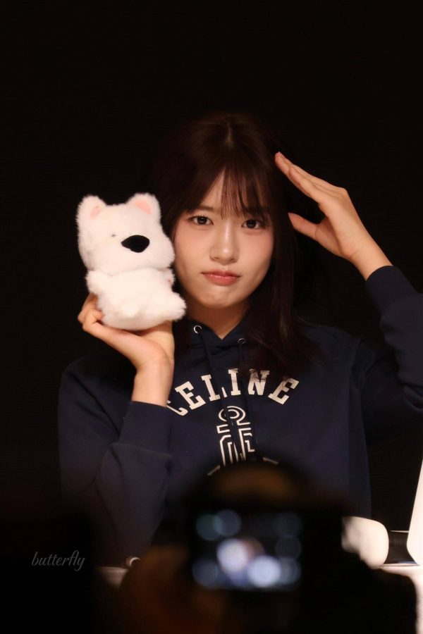 Celine Loose Hoodie in Cotton Fleece- Navy Blue