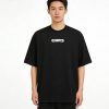 Chrome Hearts Distressed Washed Appliqué Embroidered T-shirt- Black