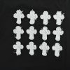 Chrome Hearts Distressed Washed Appliqué Embroidered T-shirt- Black